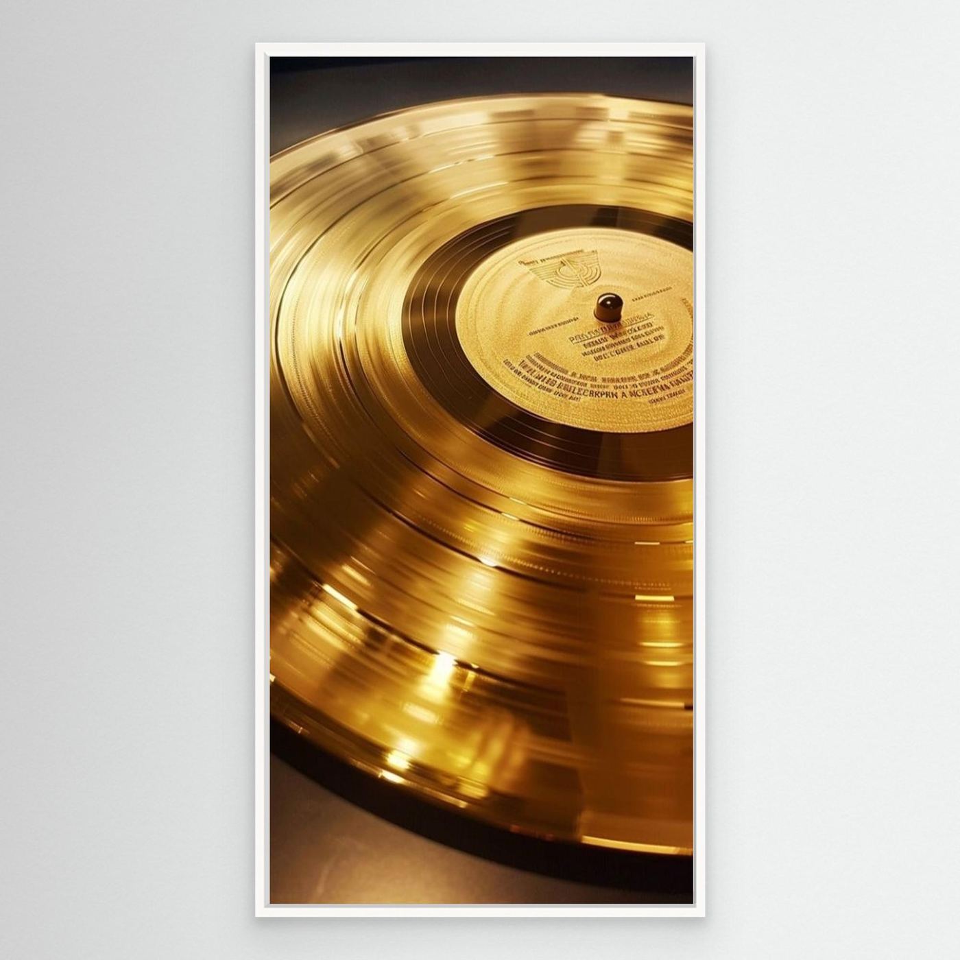 Gold Vinyl Canvas 