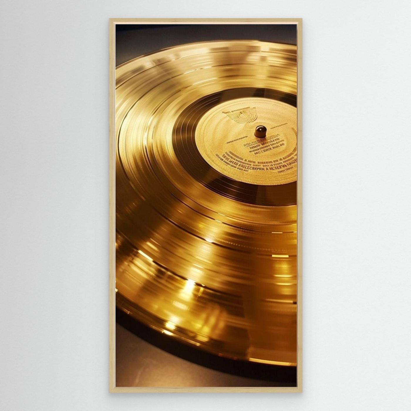 Gold Vinyl Canvas 