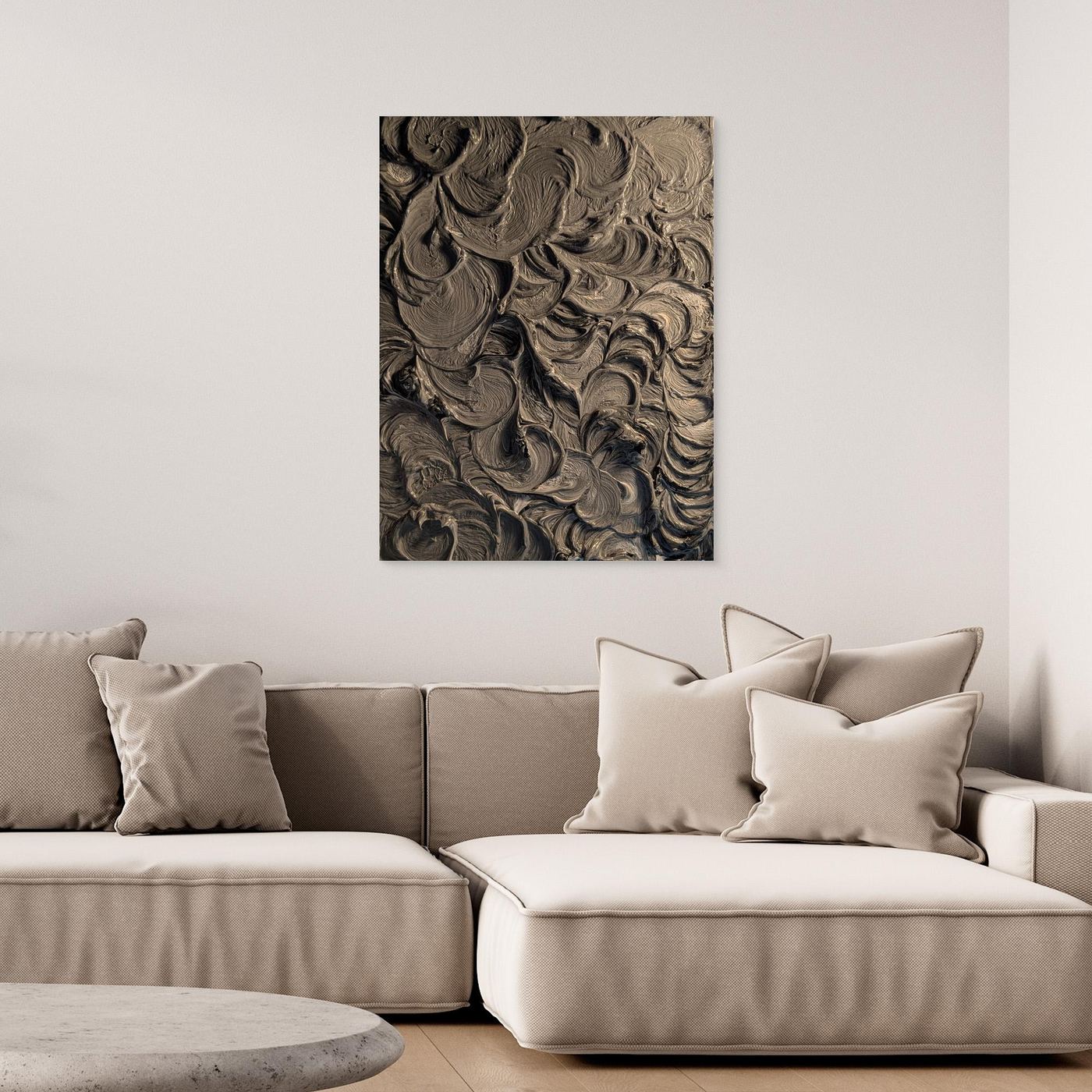Depth Canvas Print By Srgstudio 