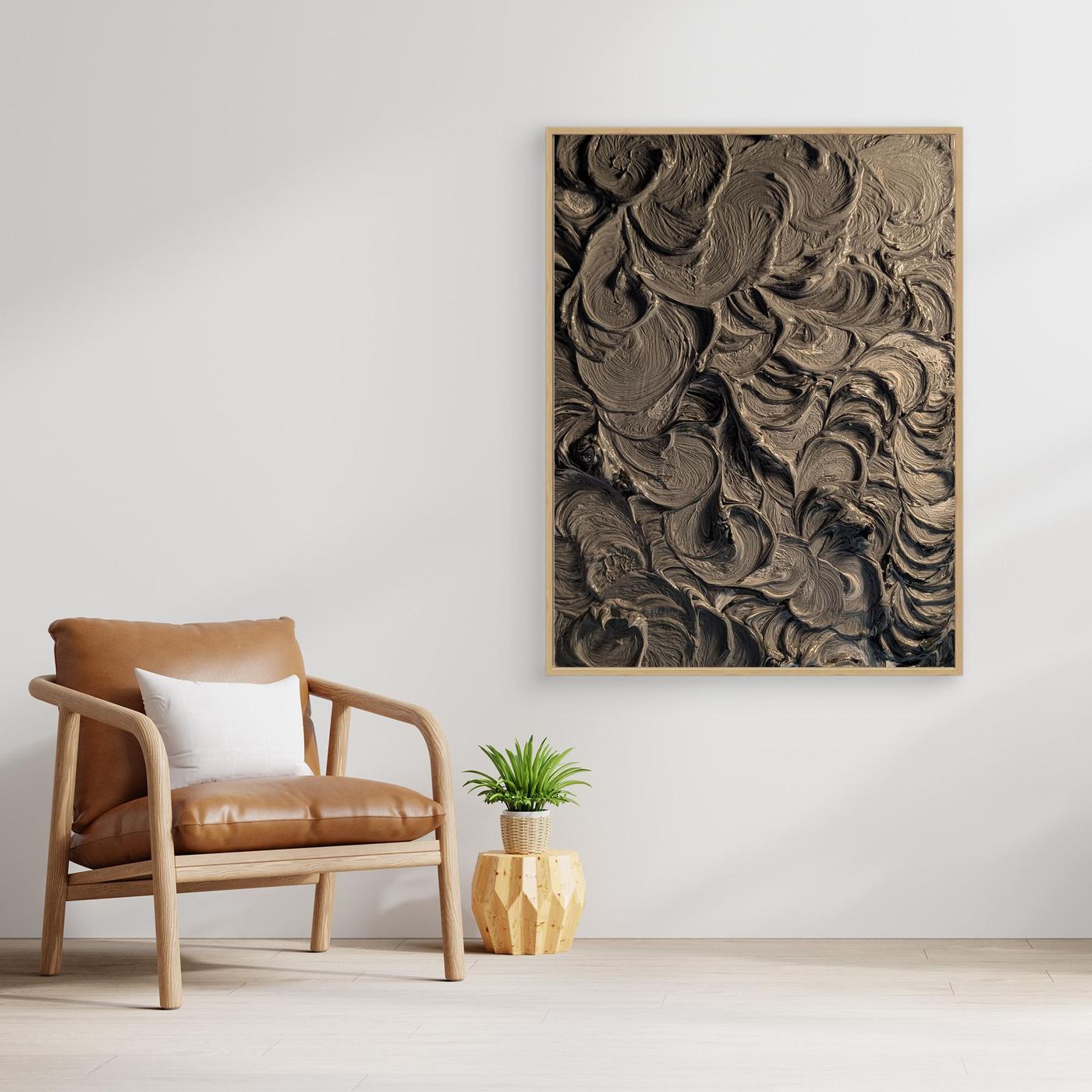 Depth Canvas Print By Srgstudio 